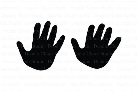 Download 736+ Child Hand Silhouette Cameo